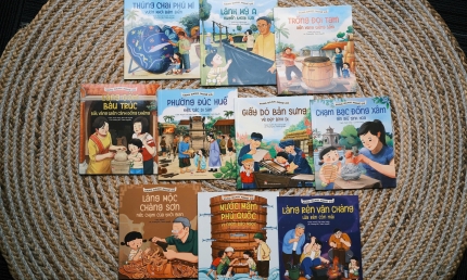 'Vang danh nghề cổ' - bộ sách khơi dậy tình yêu văn hóa truyền thống