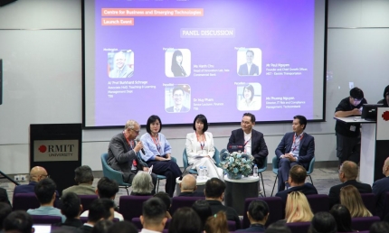 RMIT Việt Nam thành lập Trung tâm nghiên cứu công nghệ mới hỗ trợ chuyển đổi số doanh nghiệp