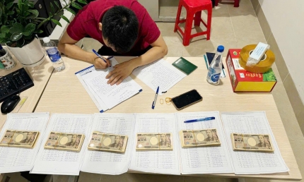 Hải quan Nội Bài phát hiện vụ vận chuyển trái phép tiền Yên Nhật ra nước ngoài