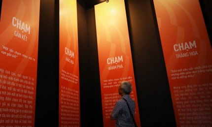 Triển lãm 'Chạm vị nhân sinh' đánh thức cảm xúc sống giữa lòng Hà Nội