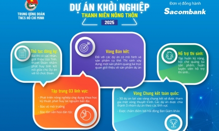 120 dự án vào vòng Bán kết cuộc thi ‘Dự án khởi nghiệp Thanh niên nông thôn’ năm 2025