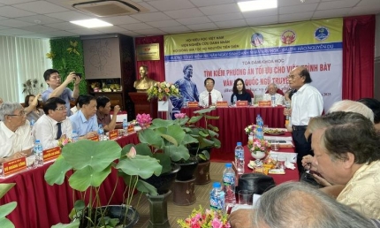 Bàn phương án tối ưu cho việc trình bày văn bản Truyện Kiều