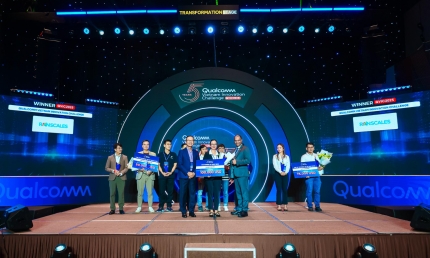 Công bố kết quả Chung kết Thử thách đổi mới sáng tạo Qualcomm Việt Nam 2025