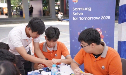 16 đội học sinh lọt chung kết Samsung Solve for Tomorrow 2025