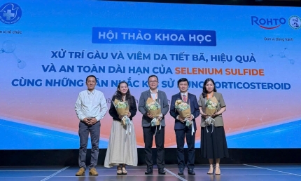 Cập nhật giải pháp kiểm soát gàu và viêm da tiết bã an toàn, bền vững với Selenium Sulfide