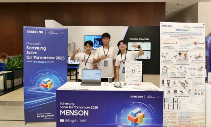 Samsung Solve for Tomorrow 2025: Nơi gieo mầm tài năng công nghệ trẻ