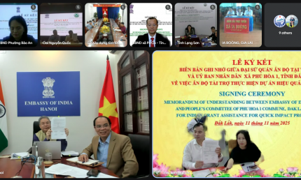 Ấn Độ hỗ trợ 10 địa phương Việt Nam triển khai dự án tác động nhanh năm 2025