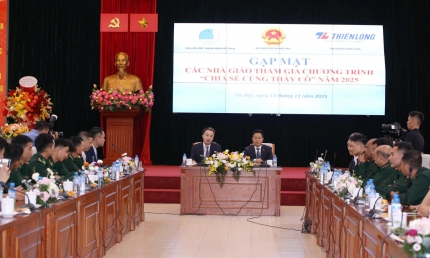 Bộ GD&ĐT tặng Bằng khen cho 80 gương giáo viên tiêu biểu của Chương trình “Chia sẻ cùng thầy cô” năm 2025