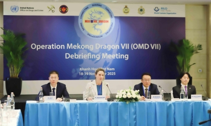 10 tháng đầu năm, Hải quan Việt Nam thu giữ 2,3 tấn ma túy trong khuôn khổ OMD 7