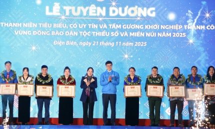 Tuyên dương 36 thanh niên dân tộc thiểu số tiêu biểu, người có uy tín và gương khởi nghiệp thành công năm 2025
