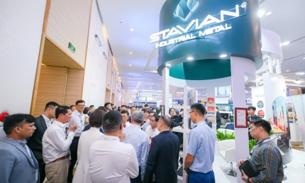 Stavian Industrial Metal khẳng định vai trò đối tác toàn cầu của công nghiệp nặng Việt Nam