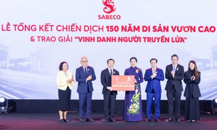 Công bố Top 15 'Người Truyền Lửa', khép lại chiến dịch 150 năm SABECO lan tỏa di sản và kết nối cộng đồng