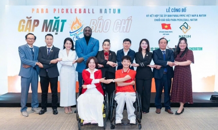 Ra mắt Chuỗi giải ParaNatuh Pickleball với chủ đề “Thể thao hoà nhập”