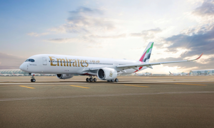 Chiếc A350 đầu tiên gia nhập đội bay của Emirates