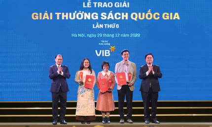VIB đồng hành Giải thưởng Sách Quốc Gia, đóng góp tích cực vào các hoạt động tôn vinh tri thức và văn hóa Việt Nam