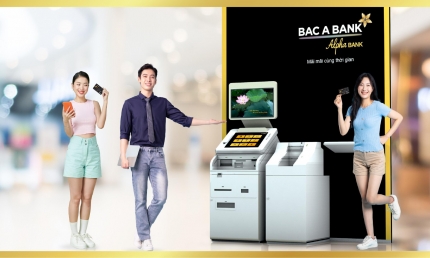 BAC A BANK tích hợp tính năng phát hành thẻ nhanh tại Kiosk Bank