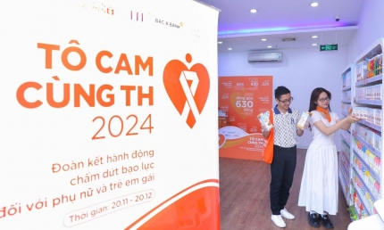 Tô cam cùng TH 2024: Đóng góp vào Quỹ hỗ trợ sinh kế cho nạn nhân của bạo lực giới