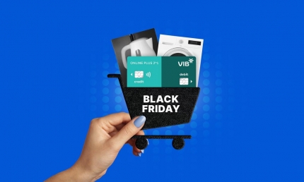 Bí quyết 'săn sale' Black Friday cả khi lương chưa về với thẻ tín dụng VIB