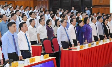 Chủ tịch Quốc hội Trần Thanh Mẫn dự khai mạc Kỳ họp thứ 20, Hội đồng Nhân dân tỉnh Thanh Hóa khóa XVIII