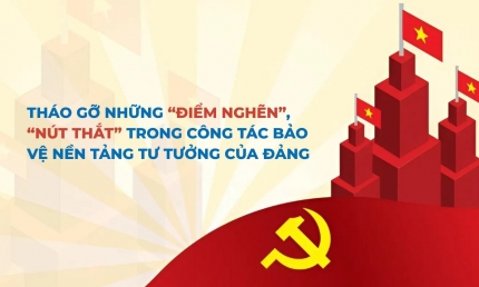 Tháo gỡ những “điểm nghẽn”, “nút thắt” trong công tác bảo vệ nền tảng tư tưởng của Đảng