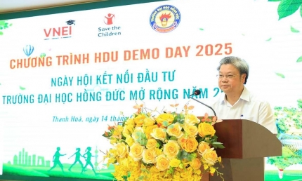 Đại học Hồng Đức: Nơi ươm mầm khởi nghiệp xanh và phát triển bền vững