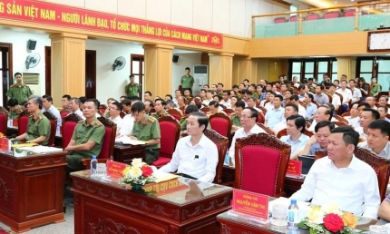 Công an Thanh Hóa đối thoại, tháo gỡ khó khăn cho doanh nghiệp, đảm bảo an ninh trật tự