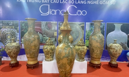 Mạng lưới liên kết hợp tác sản xuất và tiêu dùng bền vững trong chuỗi ngành gốm sứ năm 2024