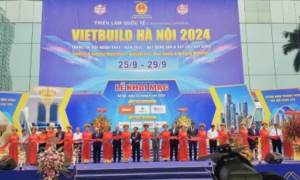 Khai mạc Triển lãm quốc tế Xây dựng Vietbuild Hà Nội 2024 lần thứ 3