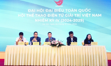 Đại hội đại biểu toàn quốc Hội Thể thao điện tử giải trí Việt Nam nhiệm kỳ IV (2024-2029)