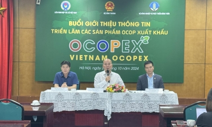 Sắp diễn ra Triển lãm các sản phẩm OCOP xuất khẩu (VIETNAM OCOPEX)