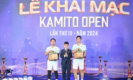 Khai mạc Giải cầu lông Kamito Open năm 2024