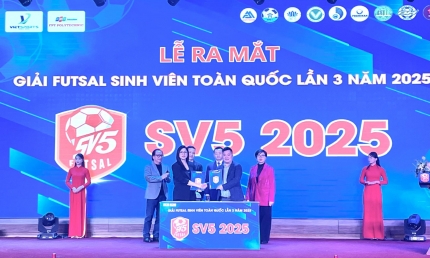 Ra mắt Giải Futsal sinh viên toàn quốc lần thứ 3 năm 2025