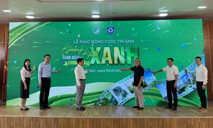 Phát động cuộc thi ảnh “Khoảnh khắc xanh - Hành động xanh - Tương lai xanh”