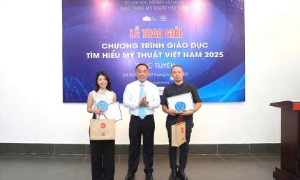 Trao giải thưởng “Tìm hiểu mỹ thuật Việt Nam năm 2025”
