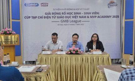 Giải bóng rổ học sinh, sinh viên GMB League 2025 quy tụ trên 700 vận động viên tham dự