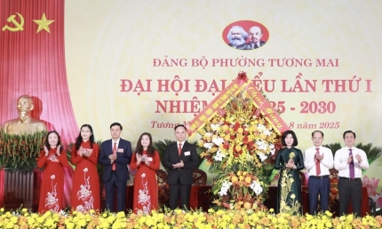 Phường Tương Mai: Xây dựng chính quyền số, thúc đẩy phát triển kinh tế - xã hội