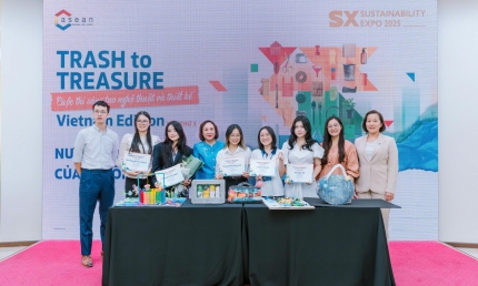 Cuộc thi Sáng tạo Nghệ thuật và Thiết kế Trash to Treasure Việt Nam 2025 đã tìm ra tác phẩm xuất sắc nhất