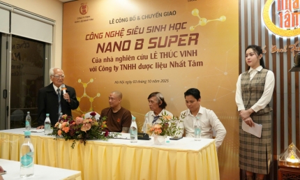 Chuyển giao công nghệ Nano B-Supper: Bước tiến mới trong lĩnh vực y sinh học Việt Nam