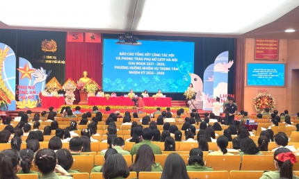 Phụ nữ công an Thủ đô: Bản lĩnh, Nhân văn, Trách nhiệm vì an ninh Tổ quốc, vì hạnh phúc nhân dân