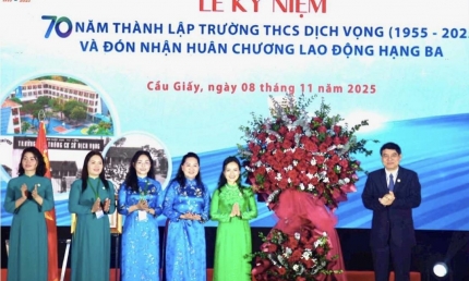 Trường THCS Dịch Vọng: Khát vọng và hành trình 70 năm vì sự nghiệp trồng người