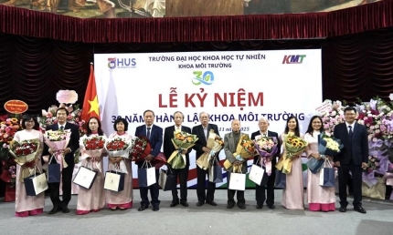 Khoa Môi trường - Đại học Khoa học Tự nhiên: 3 thập kỷ kiến tạo tri thức xanh