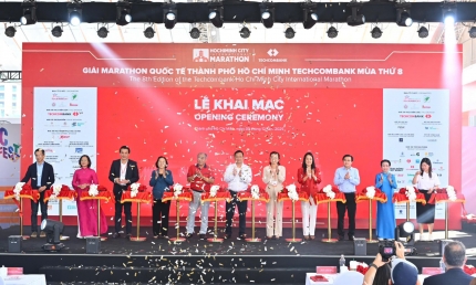 Khai mạc Giải Marathon quốc tế TP.HCM Techcombank mùa thứ 8