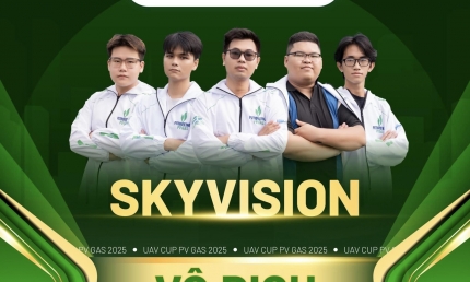 Vinh quang gọi tên Nhà vô địch SKY VISION Cuộc thi Sáng tạo UAV 2025 - Cup PV GAS