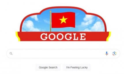 Google chào mừng Quốc khánh Việt Nam bằng doodle đặc biệt