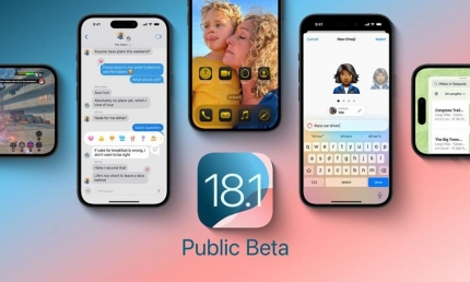 Apple phát hành iOS 18.1 public beta 2