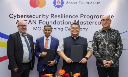 Mastercard và Quỹ ASEAN ký Biên bản ghi nhớ khởi động Chương trình Nâng cao năng lực an ninh mạng trong toàn khu vực