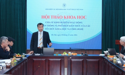 VUSTA: Đẩy mạnh chia sẻ hoạt động truyền thông và phổ biến kiến thức khoa học công nghệ