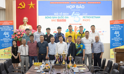 Giải vô địch bóng bàn quốc gia Báo Nhân Dân lần thứ 43 tranh Cúp PetroVietnam-PVCFC năm 2025