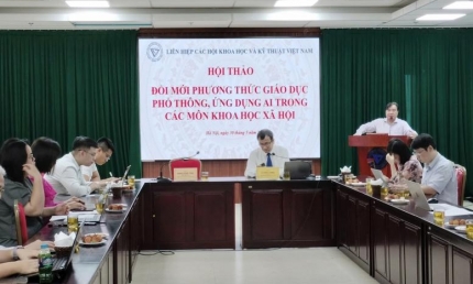 VUSTA: Đổi mới phương thức giáo dục phổ thông, ứng dụng AI trong các môn khoa học xã hội