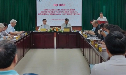 Đẩy mạnh công tác đoàn kết, thu hút, tập hợp đội ngũ trí thức trẻ trong hoạt động của VUSTA